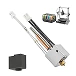 Hotend for Anycubic Kobra 3 Combo, 12V 40W 3D Printer J-Head Metal Assembly Hotend for Anycubic Kobra 3 Combo 3D Printers Prewired Kit with 0.4mm Brass Nozzle Thermistor Heating Cartridge
