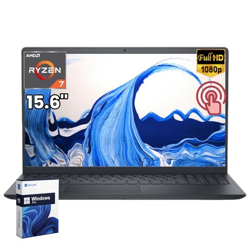 Dell 15 Touchscreen Laptop 15.6" AMD Ryzen 7 7730U 16GB DDR4 miniatura 1