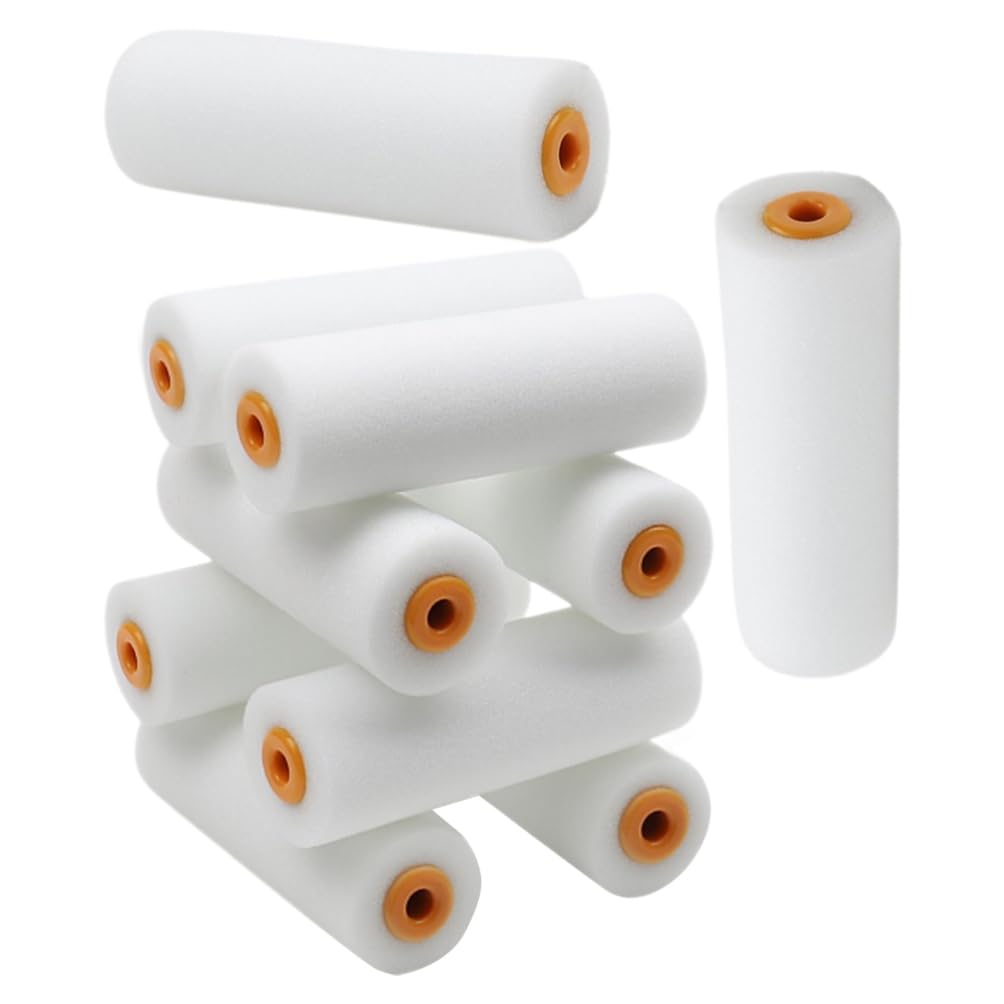 Mini rodillos para pintar fundas pequeñas ideales para renovar paredes