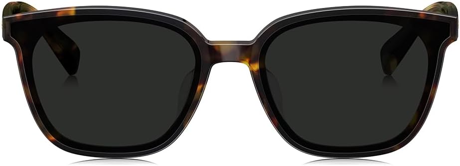 BOLON Men Women Retro D-shape Square Polarized Sunglasses, Exclusive Eyewear Brand of EssilorLuxottica