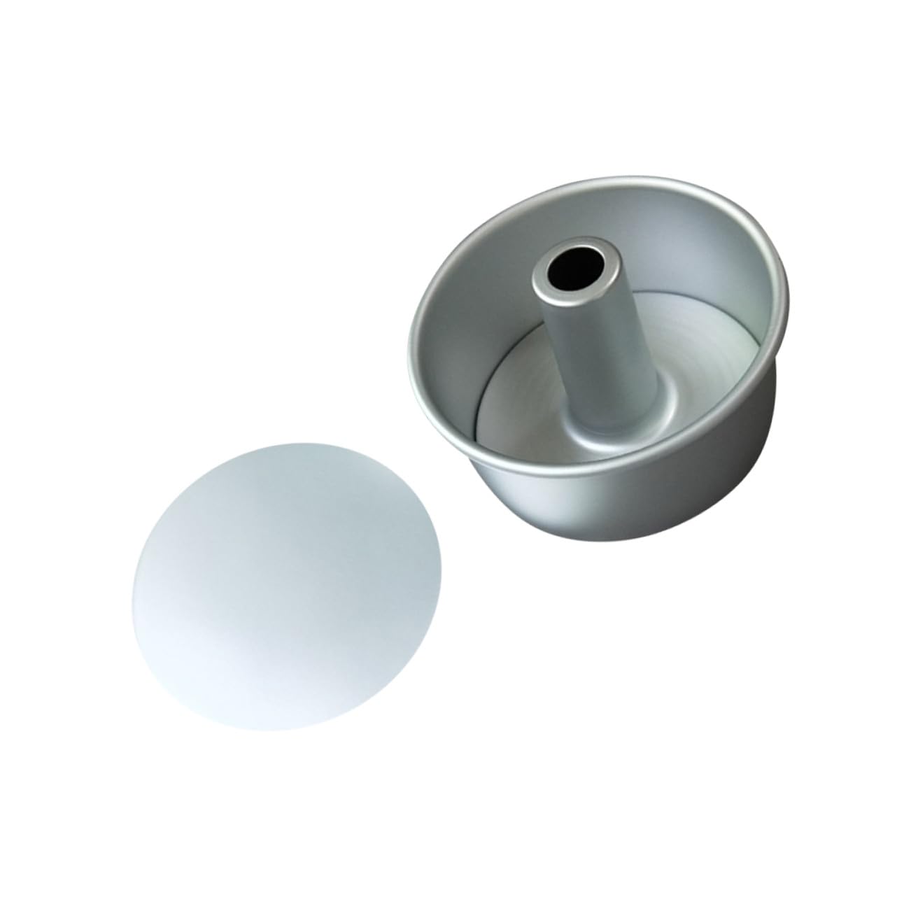 Moldes para Hornear Redondos de Molde de Pastel Hueco con Base Desmontable de Aleación de Aluminio para Tartas Fácil de Desmoldar y Limpiar