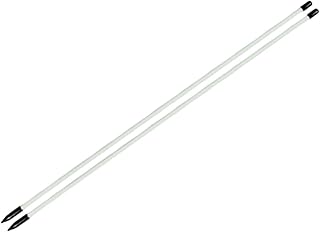 Baoblaze Golf Alignment Sticks Golf Sticks Alignment Aid Golf Alignment Rods 2 Pack for Aiming, Putting, Full Swing Trainer, Posture Correct