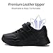DVTENI Unisex-Child Black Boys Girls Shoes Antiskid Tennis Sneakers Outdoor Casual Kids Shoes Running Sneakers(Toddler/Little Kid/Big Kid)