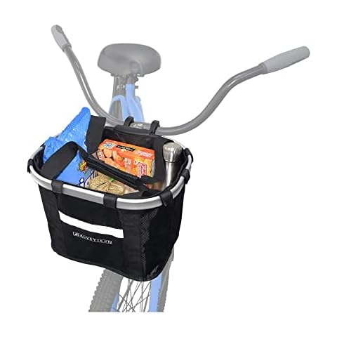 AlveyTech Collapsible Front Bike Basket Cover