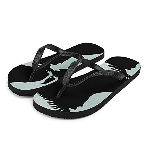 Rooster Bird Farm Animal (478) Flip-Flops2