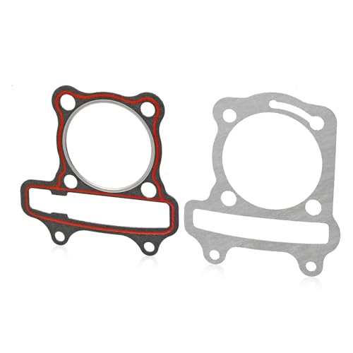 LK GY6 125cc 150cc a 170cc 61 mm Cabeça de cilindro, conjunto de cabeça de cilindro de corrida de al