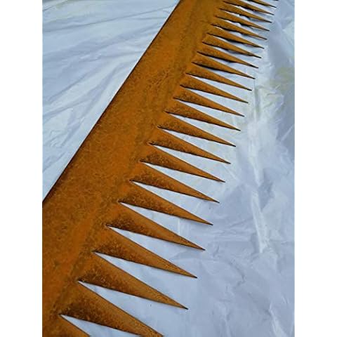 Corten Sharktooth Edging Strips 10 Pack (2000mm x 290mm x 1.5mm) Cover