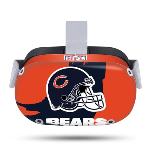 Autocollant Peau Meta Quest 2 Chicago Bears Vinyle NFL Head Case Designs