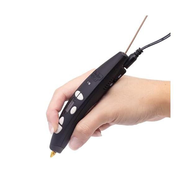 3Doodler PRO (2025) Stylo d'impression 3D, outil de conception et de prototypage pour professionnels créatifs, comprend des matériaux plastiques spéciaux, un jeu de buses interchangeables et plus – Image 4