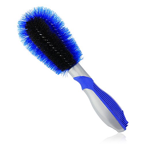 HTIANC 2 PCS, Guante mascota Retirar el pelo y la suciedad Baño para perros Silicona + Paño suave Para el hogar o la tienda de mascotas Perros Gatos Conejos Caballos ect (Gris?