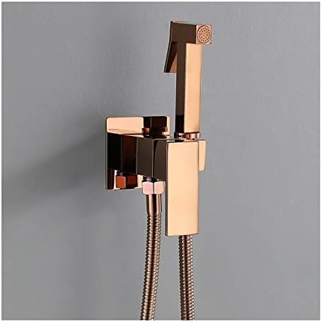 HAUSELIEBE Cloth Diaper Washer Bidet Spray Shower, Square Sprayer Attachment Kit for Toilet Wash, Baby Diaper Cloth Cleaning