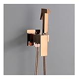 HAUSELIEBE Cloth Diaper Washer Bidet Spray Shower, Square Sprayer Attachment Kit for Toilet Wash, Ba