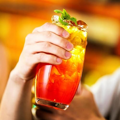 Vaso de vidrio clásico resistente al calor de 370 ml miniatura 4