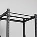 Titan Fitness Flat Foot Power Rack X-3 Series 91-in. H 30-in. D with 4 Weight Plate Holders