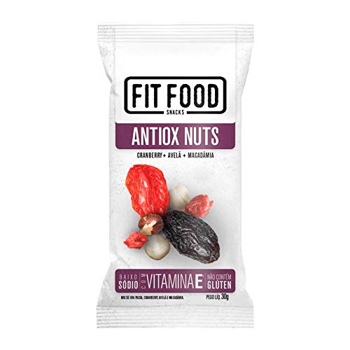 Kit 5 Snack Antiox Nuts FIT FOOD 30g