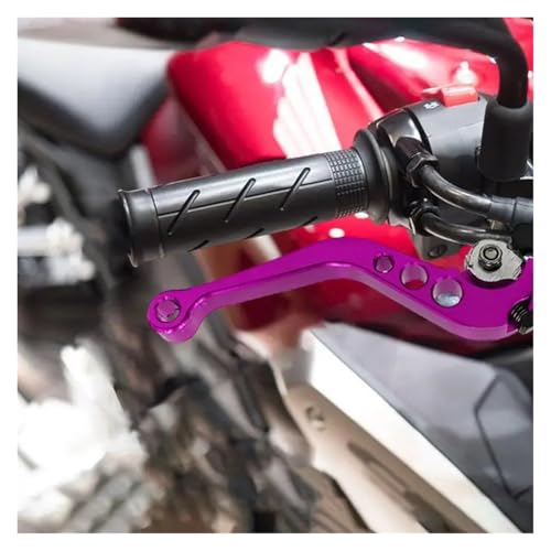 Levier d'embrayage moto et frein réglable en kit de 2 pièces - 4