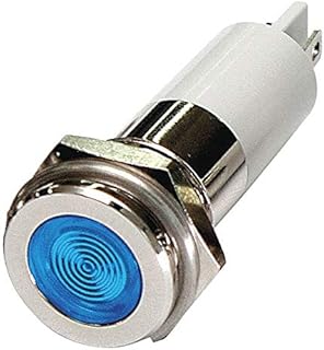 Led Lamp Type, 8Mm Mounting Dia Size,Flat Indicator Light, 12V Dc Voltage,20408889127