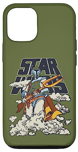 Coque iPhone 12 Pro Star Wars Boba Fett anti-rayure évite la casse écran