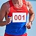 kowaku 100 Pieces Running Bibs, Athlete Numbers, Field Competition,100 Numbers Race Bibs, Sports Bibs for Games Sports Event, 001to100