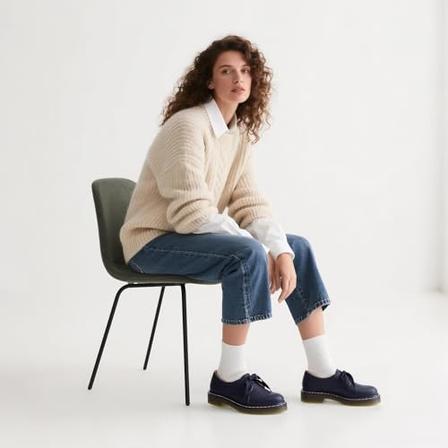 Image of IMPREMEY Mary Janes Oxford Bow Flats Loafers Shoes for Women Round Toe Platform Non-Slip Comfortable Casual Cute Shoes