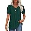 Puff Sleeve/Dark Green