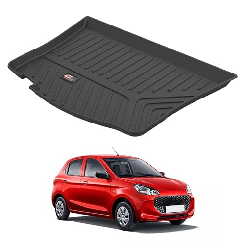 Image of GFX Trunk Boot Dicky Mat Rear Mats (After-Market) Compatible with Alto K-10 (2022) Onwards Black