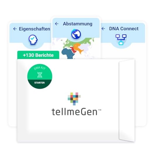 tellmeGen Starter DNA-Test für 90 Berichte