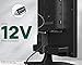 SYLVOX 24 inch 12V TV with Soundbar, 1080P Smart RV TVs DC/AC Powered, Compatible with Google OS, Support Google Assistant, Bluetooth WiFi, 9-32V Wide Voltage Protection