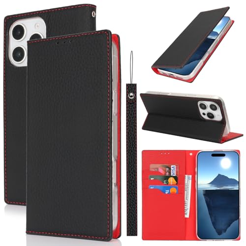 Eastwave �A�C�t�H�� For iPhone 16 Pro Max �P�[�X �{�v ���v For iPhone 16 Pro Max �P�[�X �蒠�^ For iPhone16promax �J�o�[ �蒠 �{�v �_�炩�� �{�� �X�v���b�g�z�[���t�� �X�v��