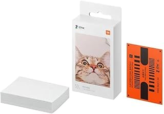 XIAOMI 50 Pcs Portable Sublimation Photo Stickers Instant Photo Print with Sticker Mat Auto Laminate 3 Inch Fun Photos