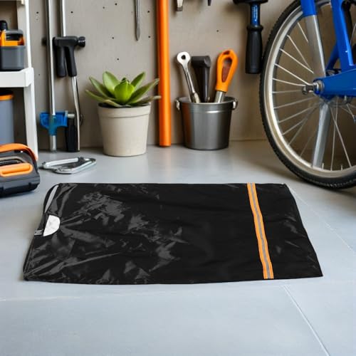 Funda de sillín infantil reflectante y resistente al viento 8