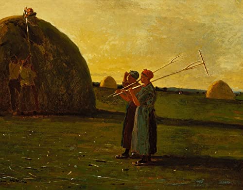 Poster Tableaux Graffiti Art Mural Winslow Homer Impression Moderne 60x90cm