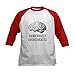 CafePress Dangerously Overeducated Baseball Jersey Kids Cotton Baseball Jersey, 3/4 Raglan Sleeve Shirt