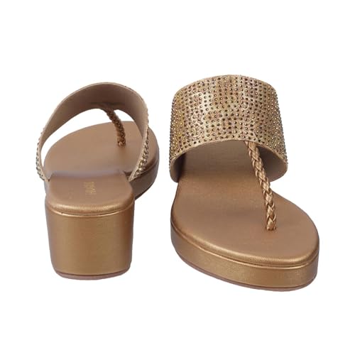 Mochi Women Wedge Heel Fashion Sandal - Image 5