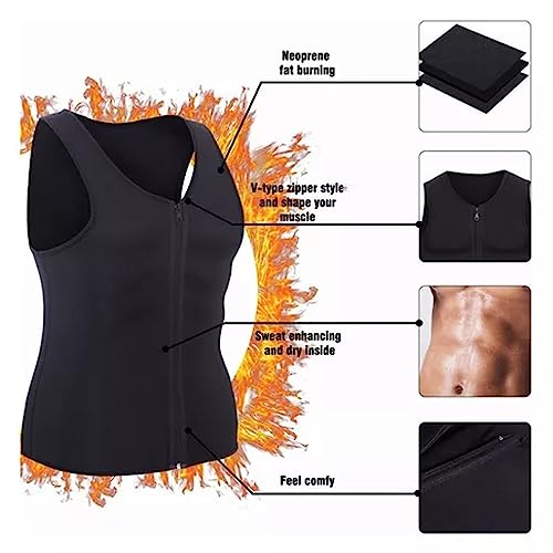 Colete modelador de cintura para homens camisetas masculinas modelador de corpo emagrecedor terno de