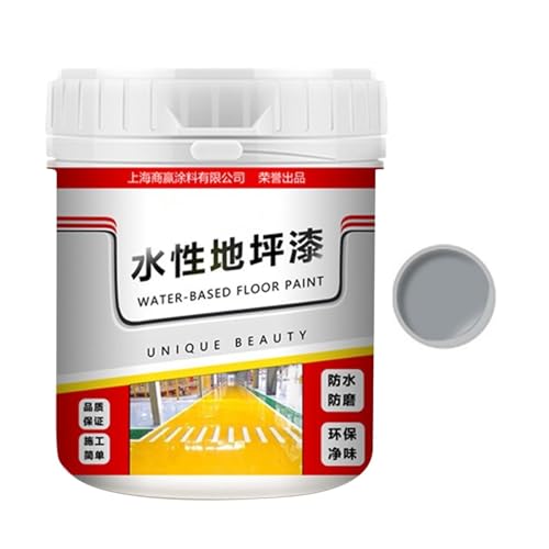 Streysisl Cement Paint For Concrete Outdoor | 500g Concrete Paint Quick-Dry Anti-Slip Coating,Concrete Floor Paint, Garage Floor Coating for Interior, Exterior, Parking Lots