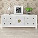vidaXL Aparador asiático/Mueble TV Madera 8 cajones 2 Puertas Mueble decoración