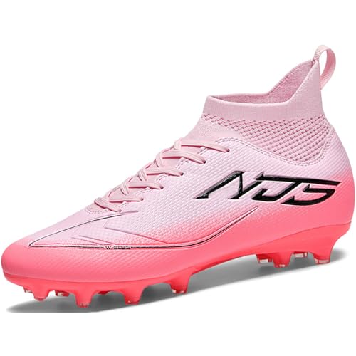 NINIKUA Mens Soccer Cleats Outdoor Professional Training Turf Football Boots Lightweight Breathable...