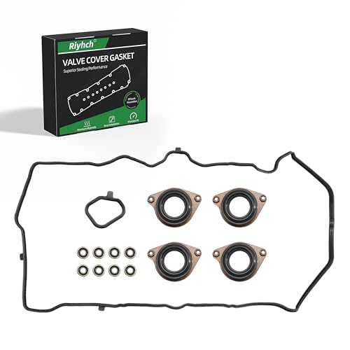 Image of Valve Cover Gasket Set 12030-5a2-a01 for Honda Accord 2013-2017, 2.4L L4 2356cc 144cid, Replace# VS50953R, VS50887, VS50916, 12341-5A2-A01