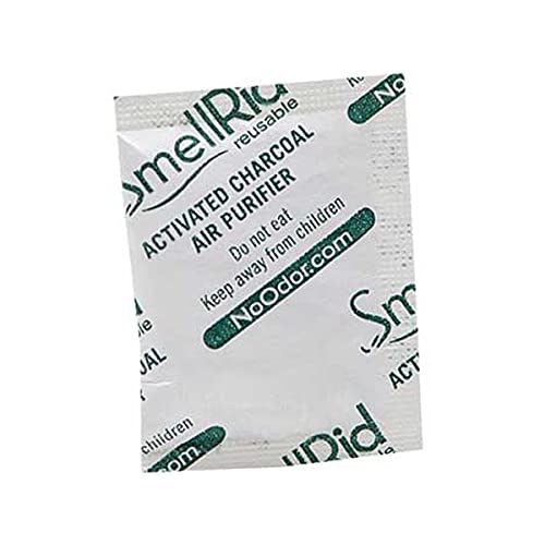 Smellrid Natural Diaper Pail Activated Carbon Odor Eliminator Filters [30 Pack] Compatible With Disposable & Cloth Diaper Pails. Use As Refill Or By Itself To Deodorize & Save. Size: 2.4 X 3.2 Inches #TOP4