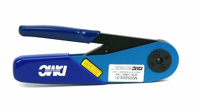 DMC AFM8 Crimp Tool, 8 Indent Crimp, Qualified to M22520/2-01