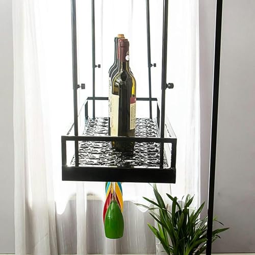Support de suspension au plafond pour optimiser le rangement du vin - 7