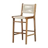 South Shore Balka Bar Stool Cream and Natural, Bohemian Harmony