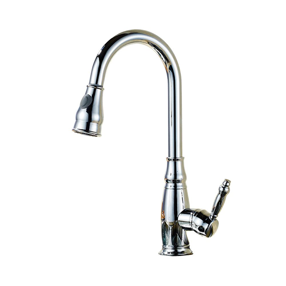 Mélangeur évier cuisine eau chaude et froide avec robinet de lavage fluide