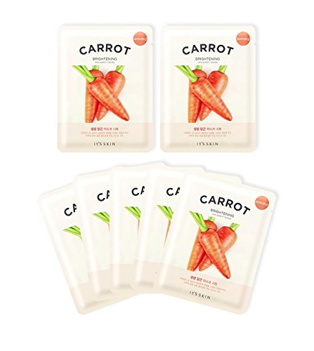 It's skin The Fresh Mask Sheet [Carrot], 5Sheets