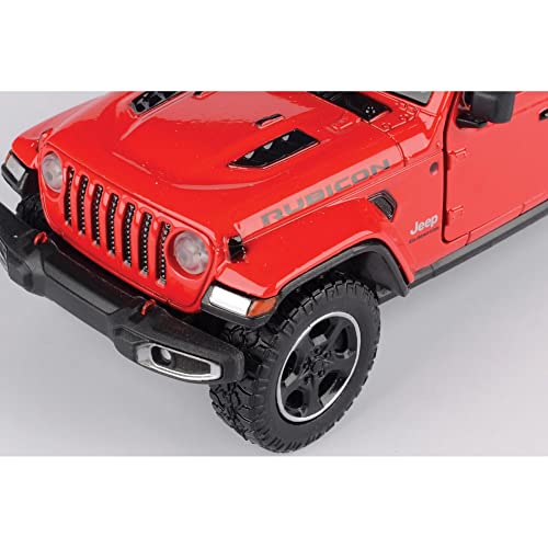 Motormax Toy 2021 Gladiator Rubicon Pickup Rojo 1:24 miniatura 4