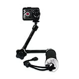 Veho Muvi 3-Way Monopod with Extended Arm for Muvi KX-Series | Muvi K-Series | Muvi HD | Muvi Micro