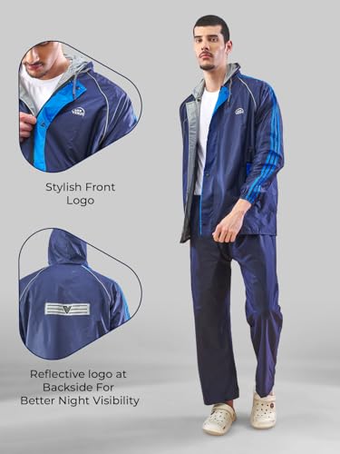 Image of LUX VENUS Reversible Rain Suit for Men.
