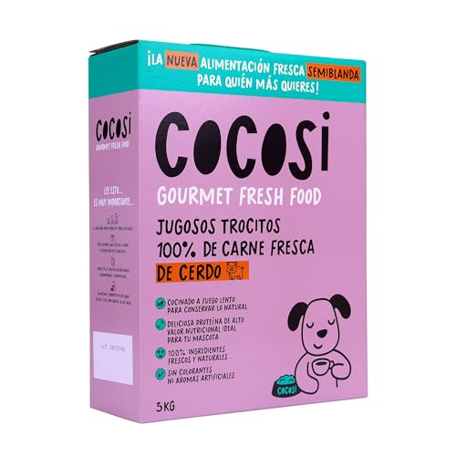 CoCosi Alimento Semihúmedo para Perros Nutrición Completa Deliciosa Alta Palatabilidad