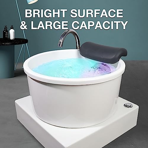 Masajeador de pies grande con baño profundo SPA y luz miniatura 5